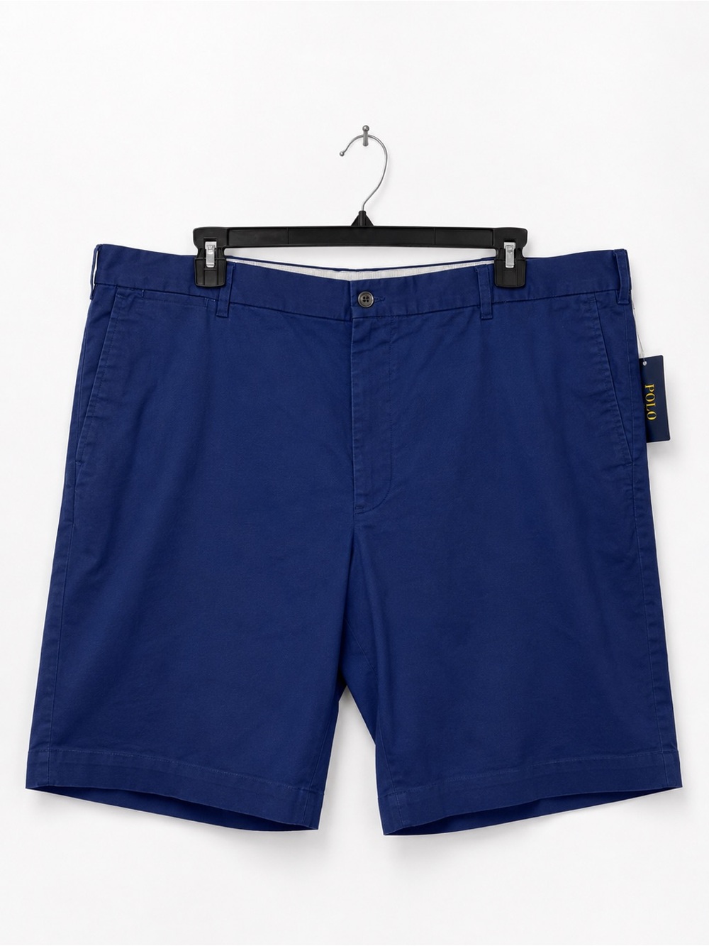 Polo Ralph Lauren Navy Stretch Classic Fit Chino Shorts 44T NWT
